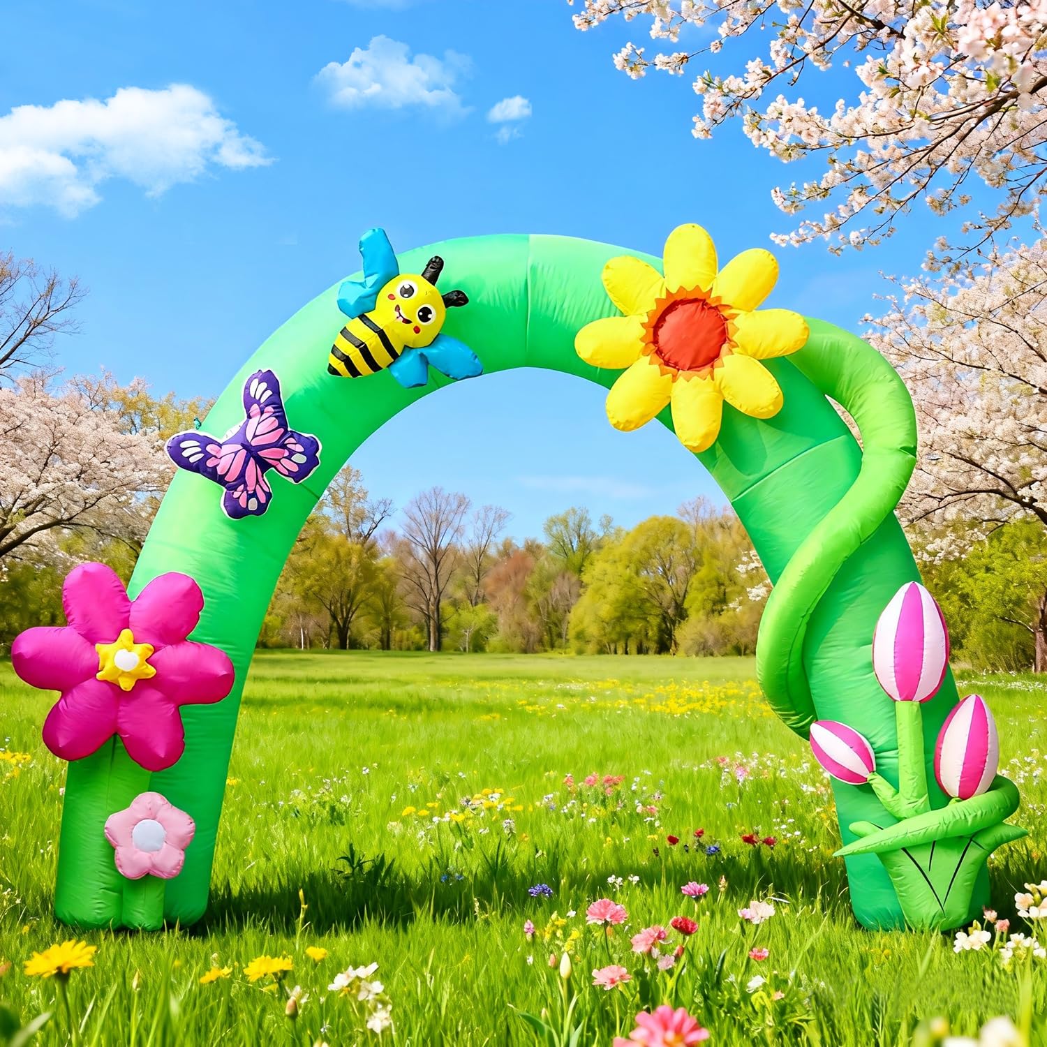 DomKom versatile arch for indoor or outdoor use, ideal for photos.