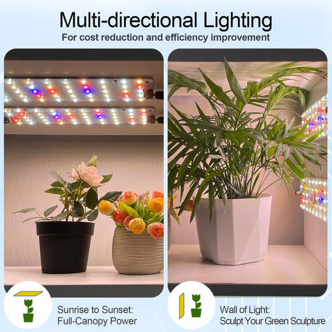 DOMMIA linkable panels extend coverage for larger shelves and setups.
