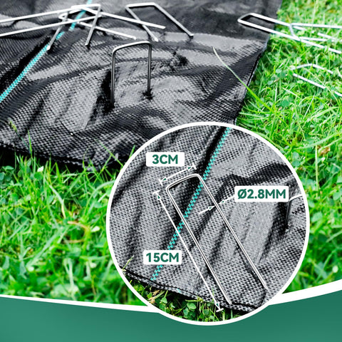 Domusensus 20 staples kit for easy installation and alignment