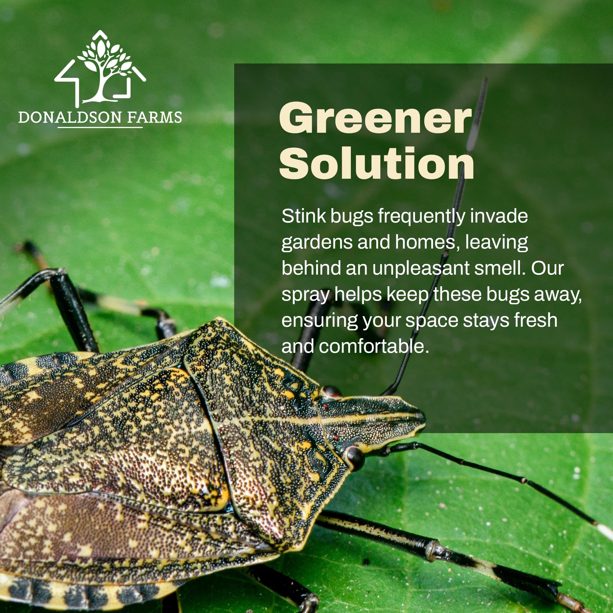 Donaldson Farms barrier protection graphic highlights long-lasting defense.
