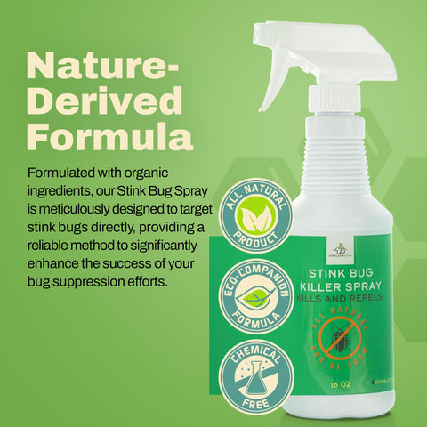 Donaldson Farms plant-based ingredients icons illustrate eco-friendly defense.