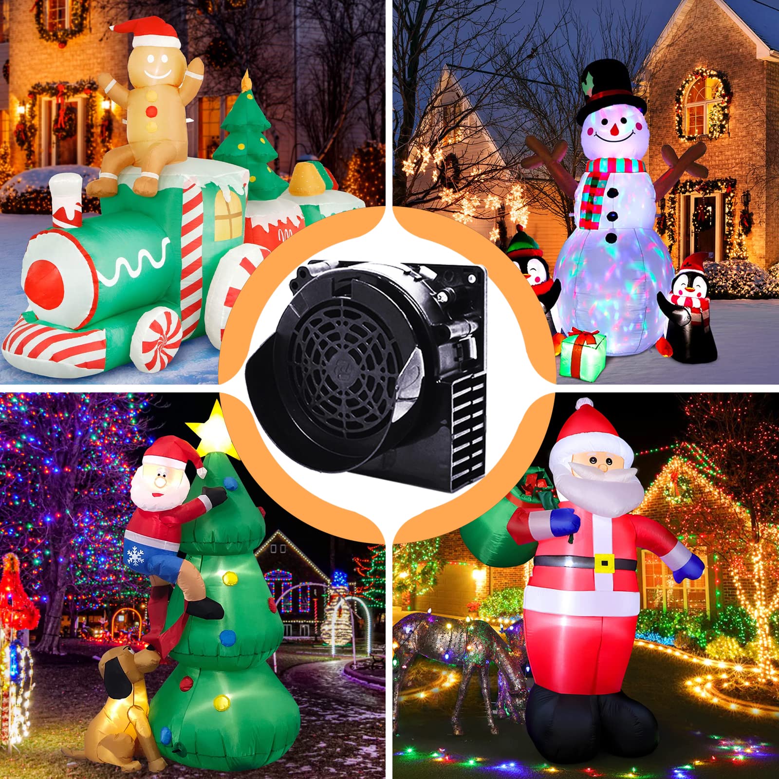 DONGERMAER 6-8ft inflatables ready with reliable airflow