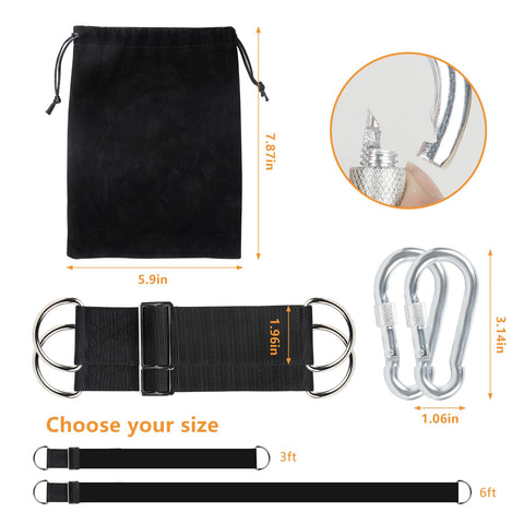 DONILIGA durable packaging bag protects straps during storage and transport.