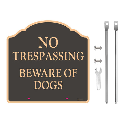 Doninex Reflective metal sign 12x12 for clear nighttime visibility.