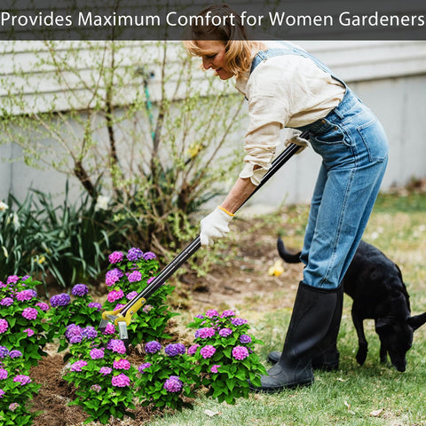 DonSail all-steel construction with 1.3-inch diameter delivers sturdy weeding performance.
