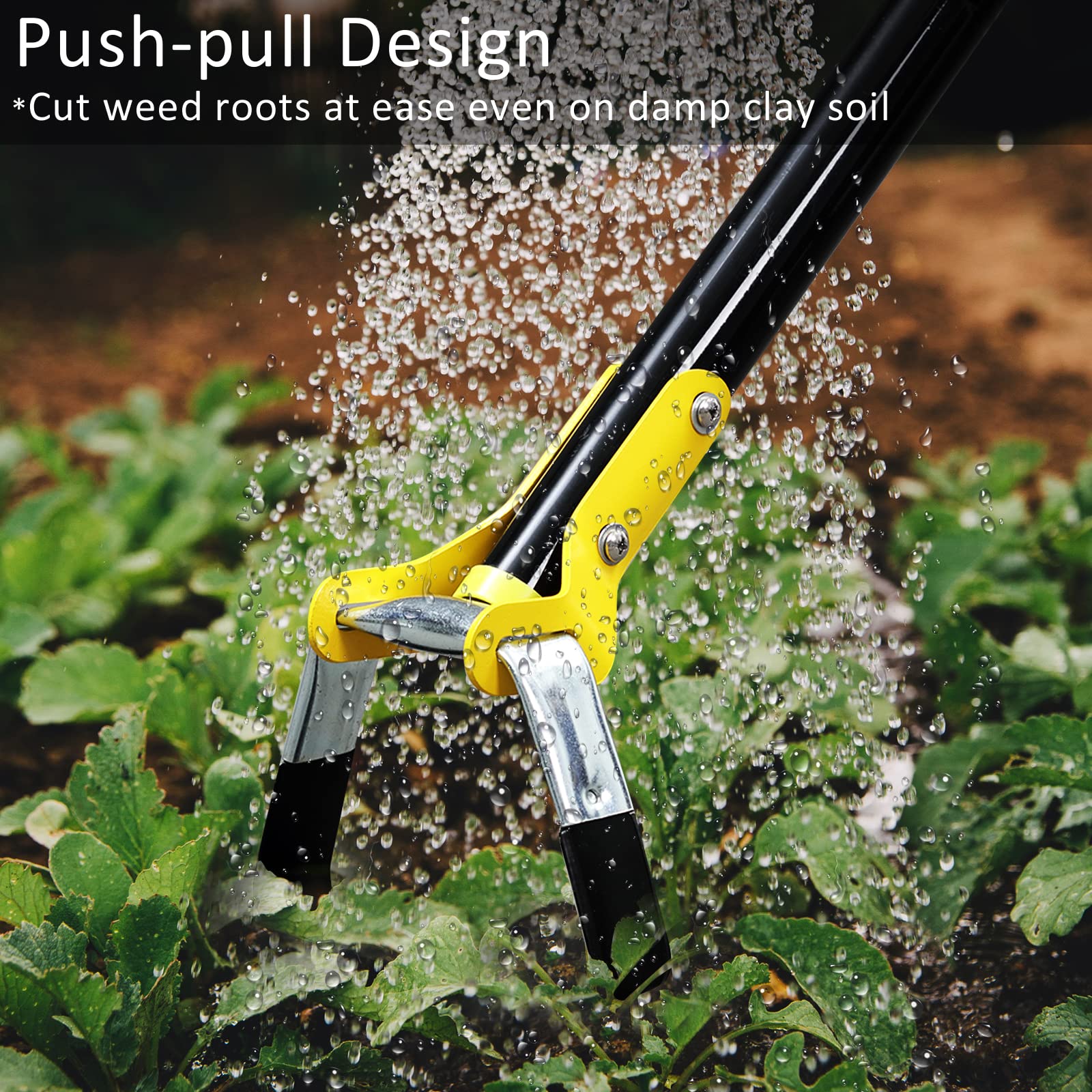 DonSail weeding loop stirrup design improves soil work efficiency