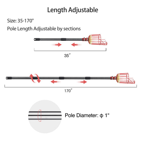 DonSail plastic handle top providing comfortable grip during use