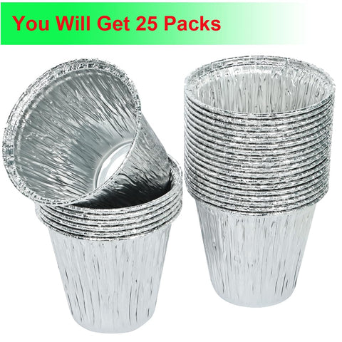 DONSIQIZZ aluminum liner for heat resistance and easy disposal.