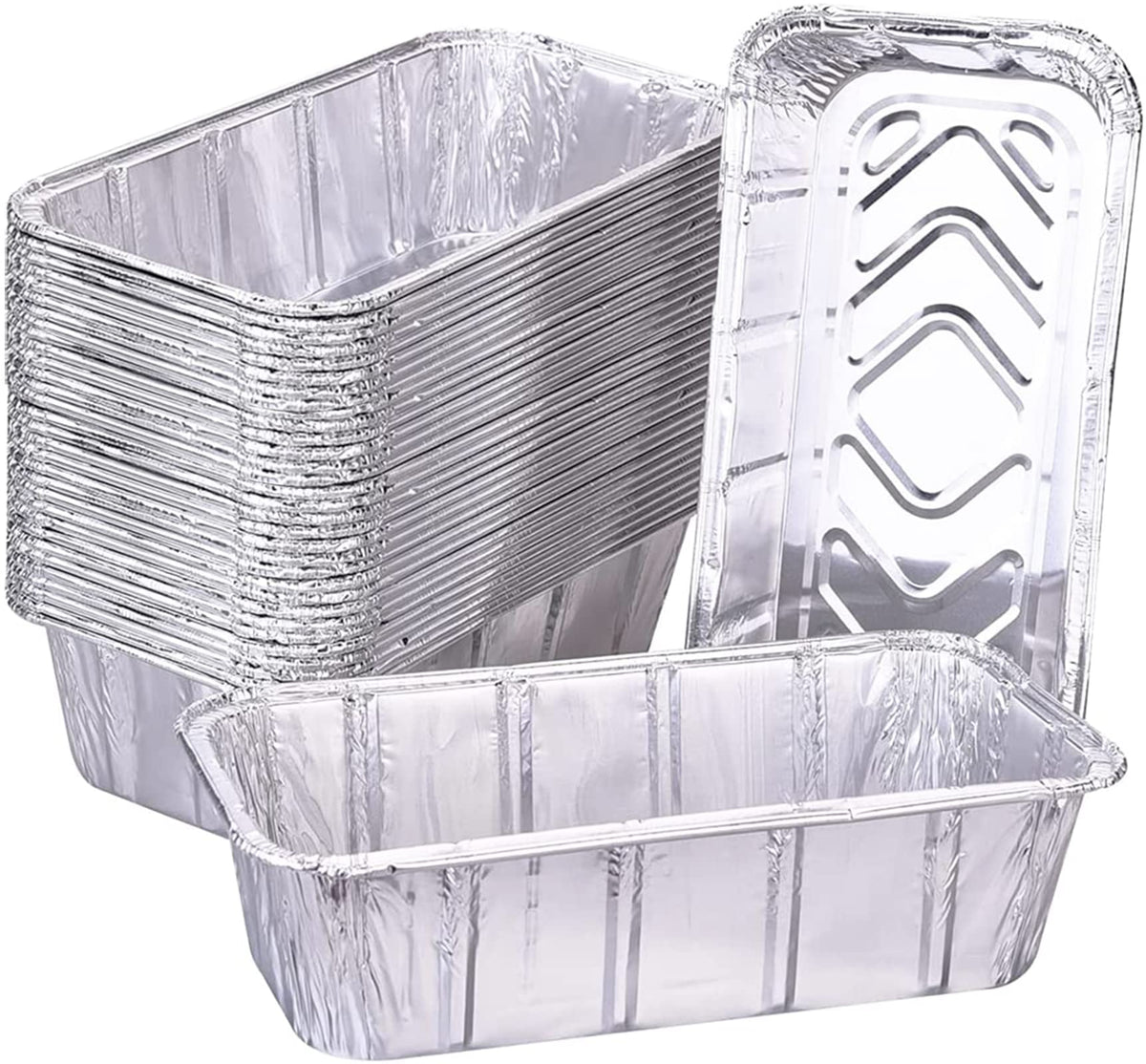 DONSIQIZZ grease tray liner pack shown, 30-pack for quick cleanup after grilling