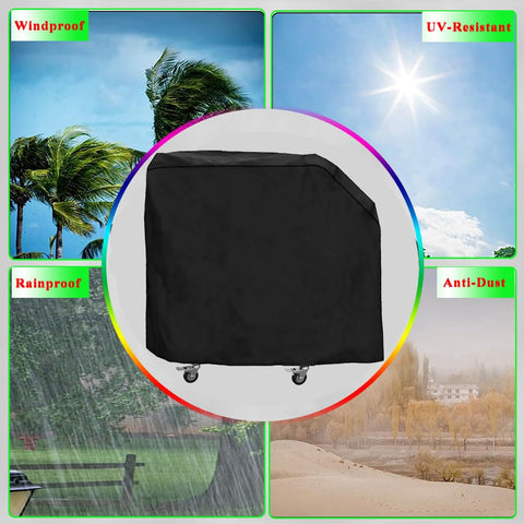 DONSIQIZZ precise-fit 38x20x37 inch cover for Blackstone E Series 22-inch griddle.