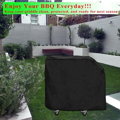 DONSIQIZZ prep-cart-ready design protects Blackstone E Series while cooking and prepping.