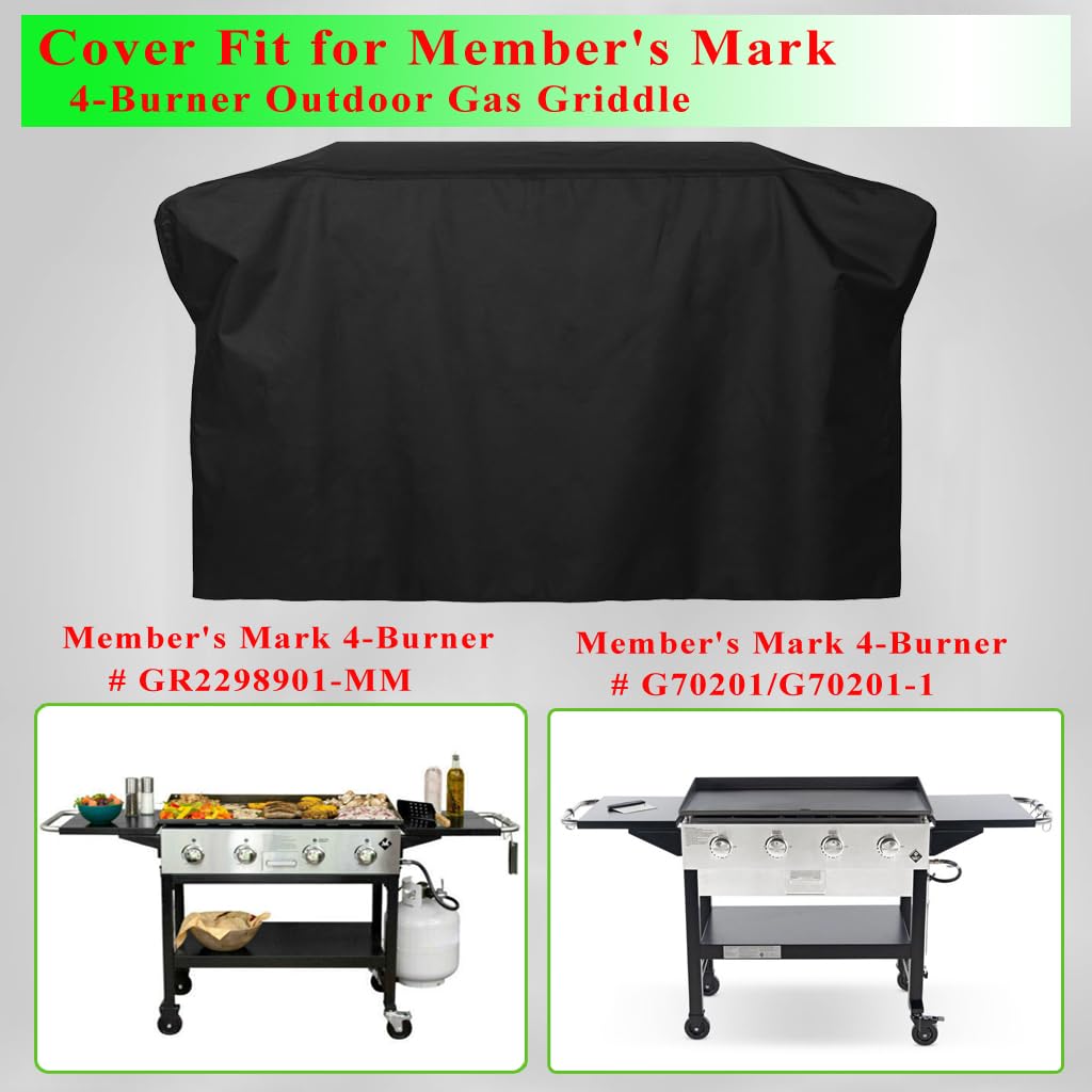DONSIQIZZ waterproof 600D outer cover protects griddle from weather