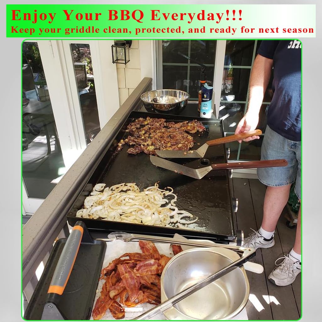 DONSIQIZZ compatible Member's Mark 4-burner griddle for easy storage