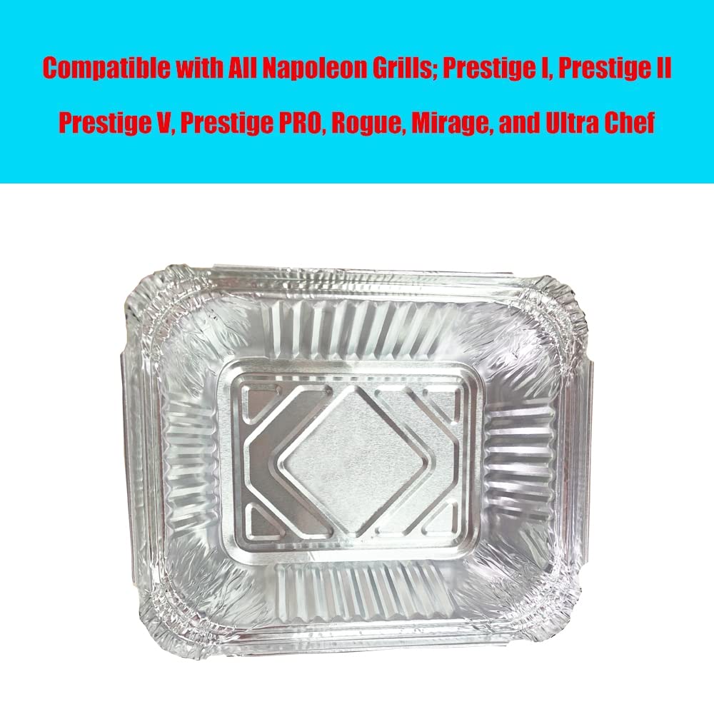 DONSIQIZZ Napoleon gas grill tray liner provides quick setup and easy disposal.