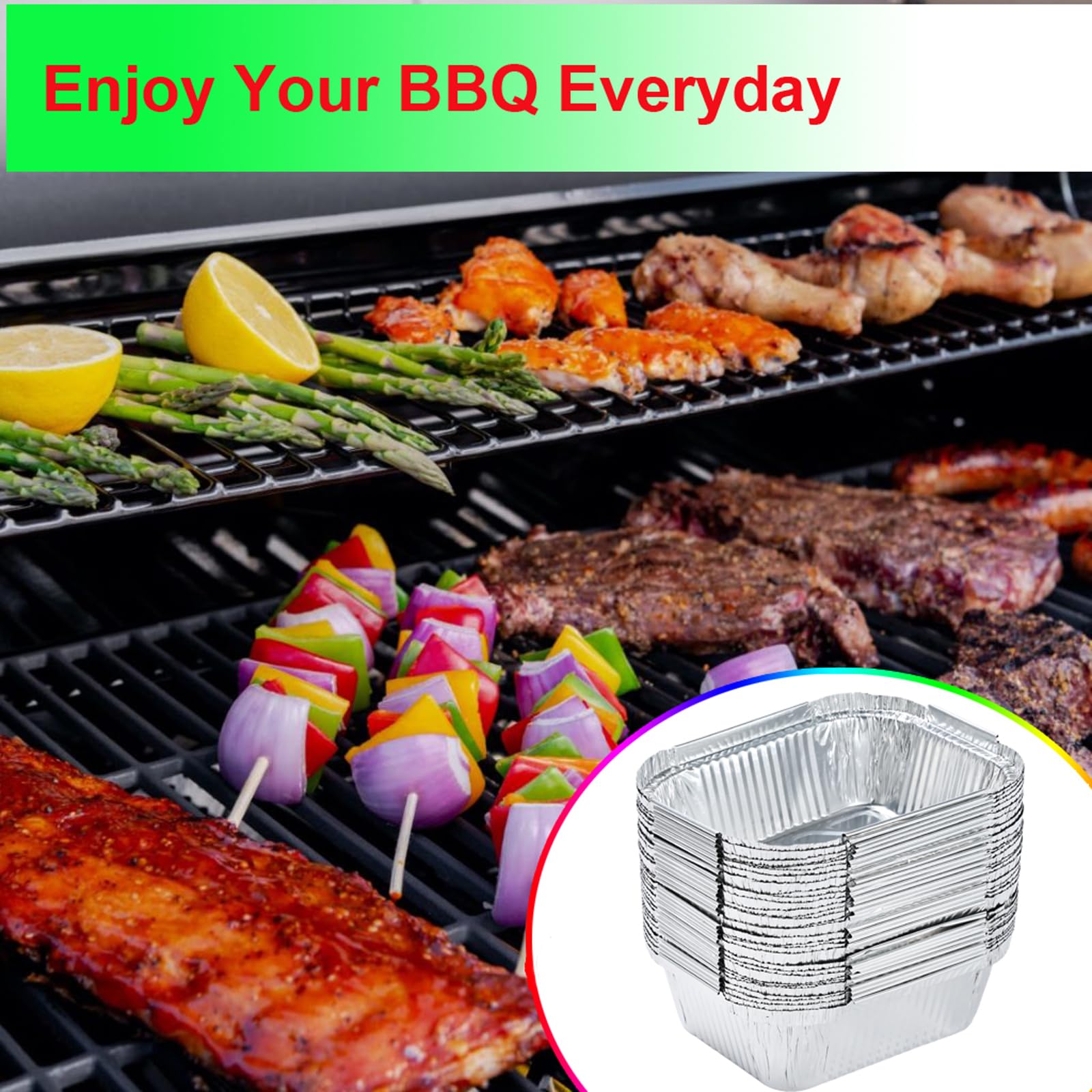 Grilling with DONSIQIZZ liners helps maintain a clean cooking area after use.