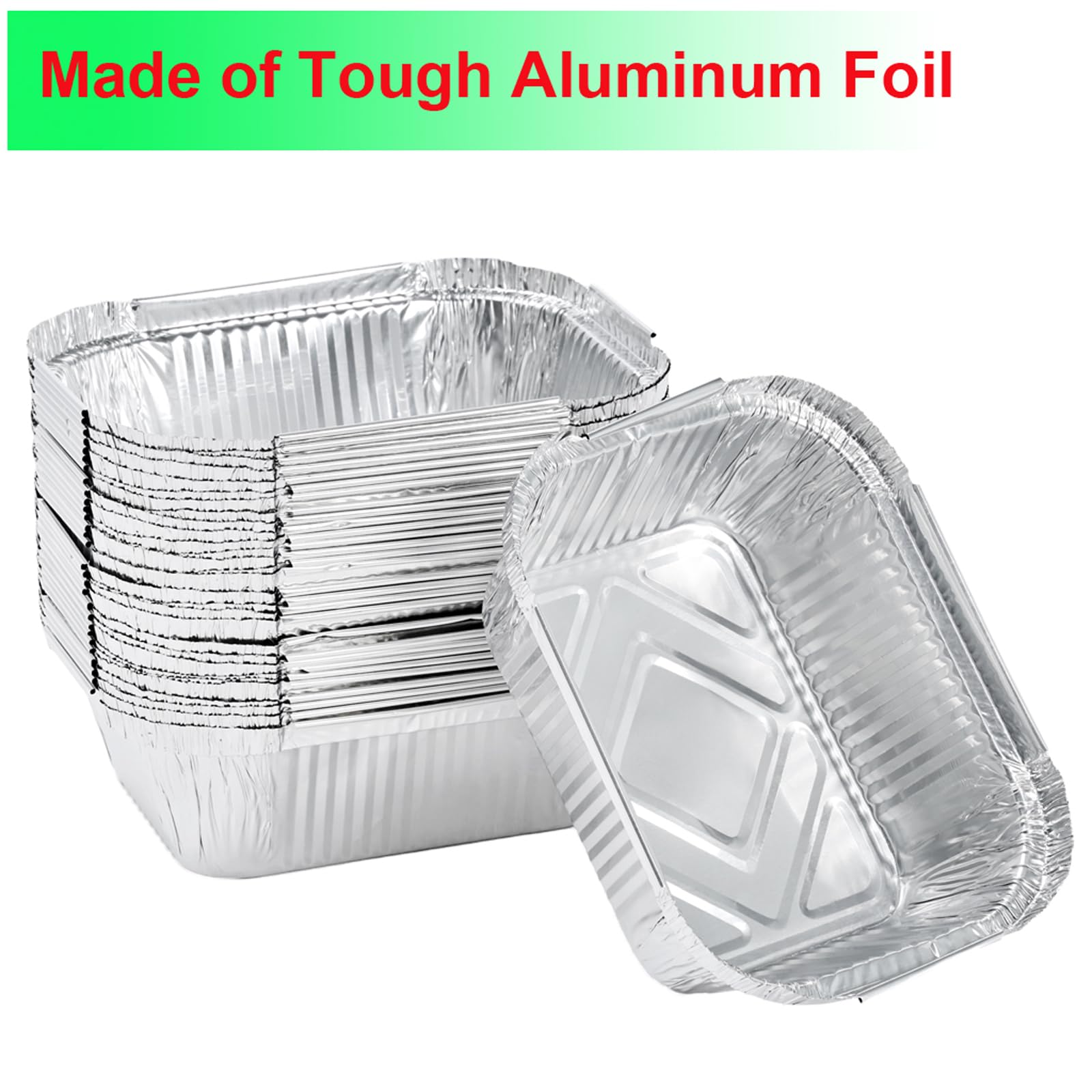 Close-up of disposable aluminum liner for Nexgrill grease pan with sturdy foil.