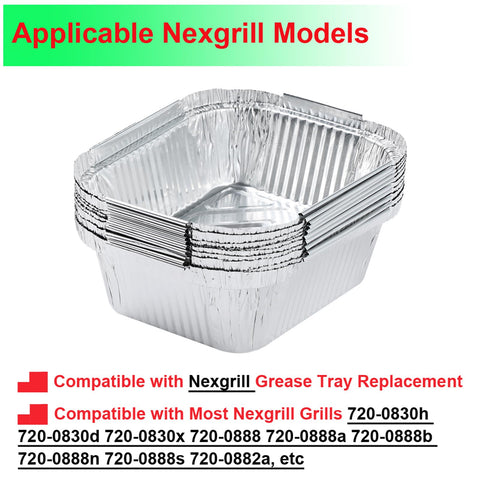 DONSIQIZZ Nexgrill liner-insert shown for easy replacement during grilling.