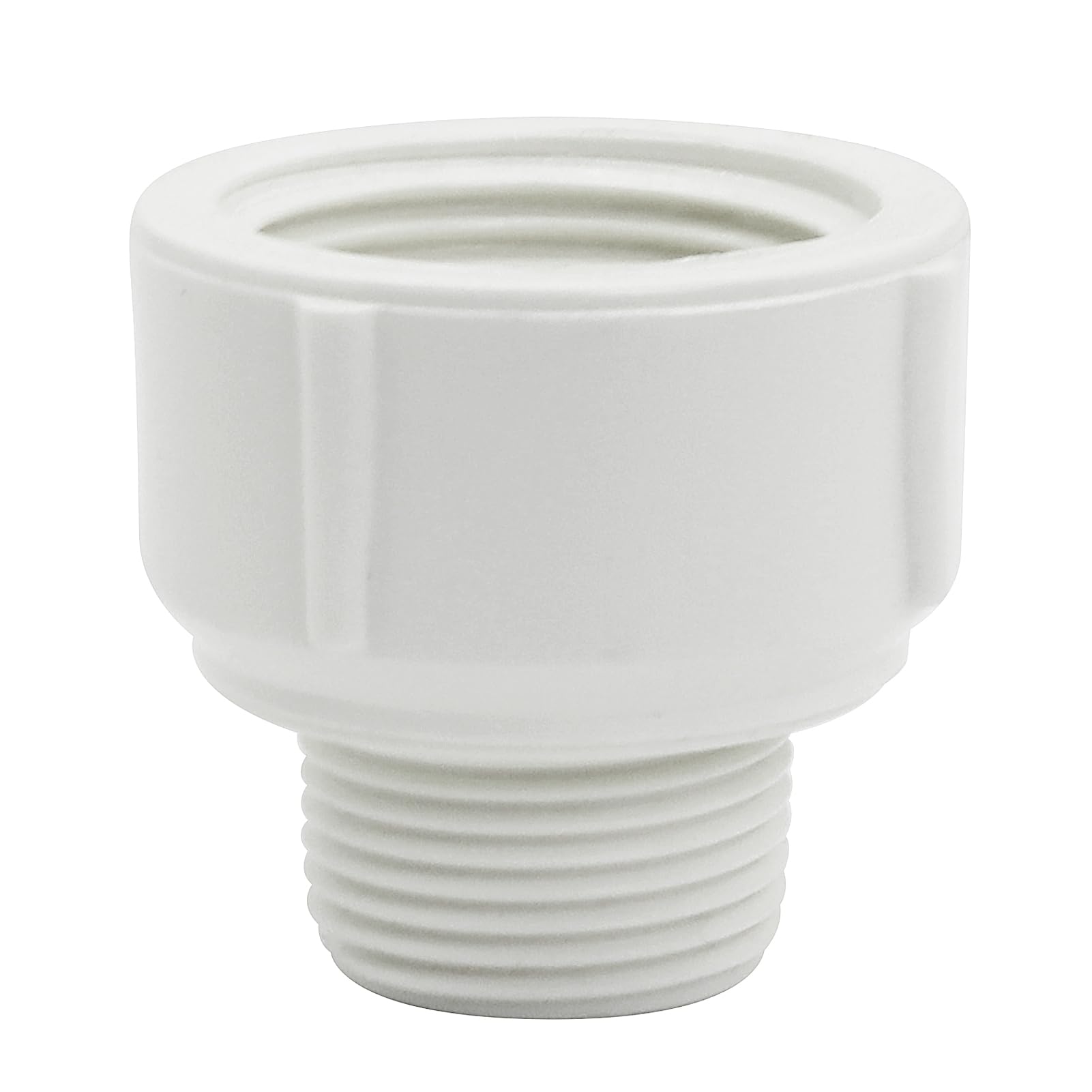 DONWAER close-up on adapter threads for tight seals.