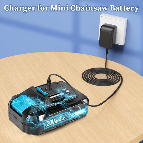 DONYOIE 21V Charger compact design for portable cordless power.