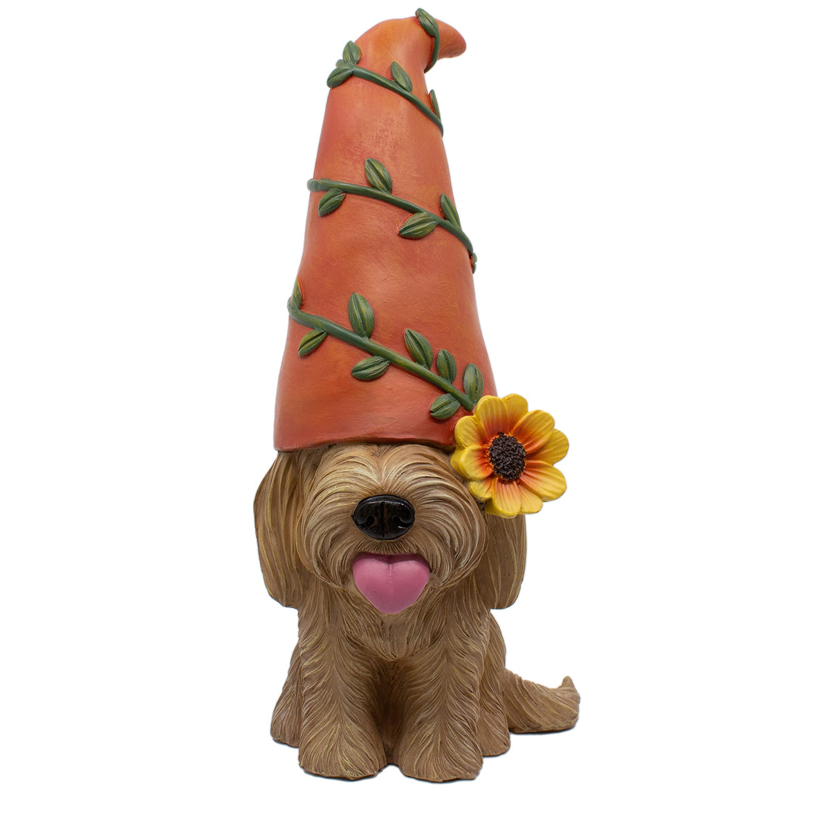 Doodle Gnome Original garden gnome statue enhances curb appeal with playful charm.