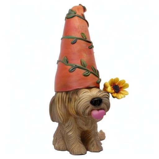 Doodle Gnome gift for doodle owners brightening porches and entryways.