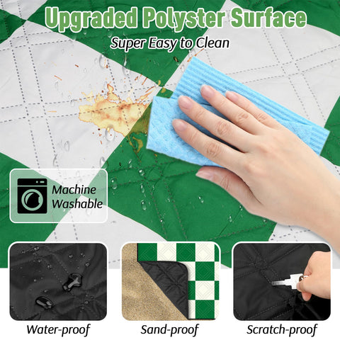 Doonly indoor outdoor versatile blanket for picnics, camping, or concerts