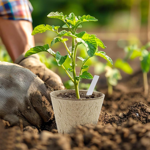 DOOPP multi-use seed pots for herbs vegetables and flowers