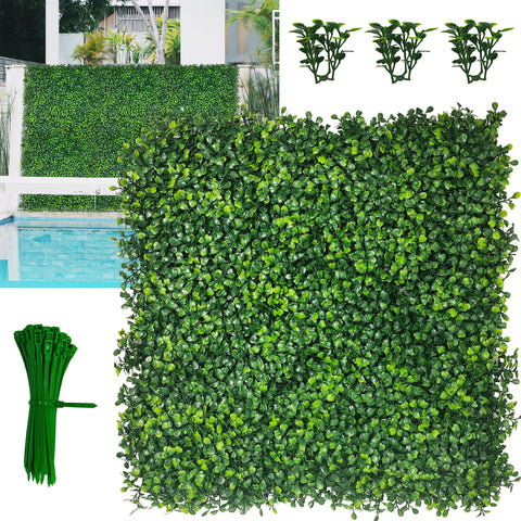 DOPGIB artificial grass wall panel adds 3D depth to outdoor spaces