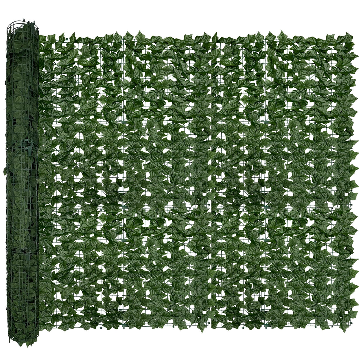 DOPGIB artificial ivy fence roll for private outdoor screening.