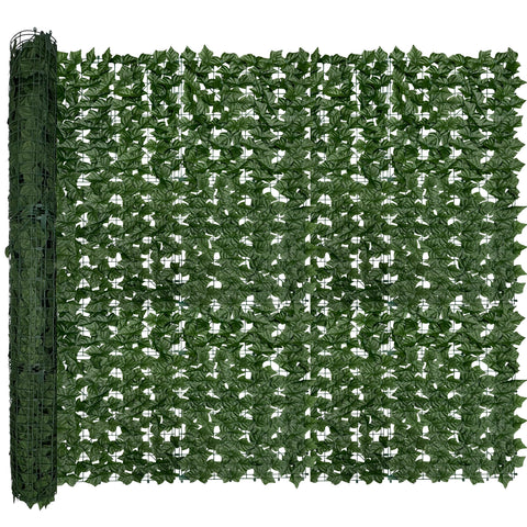 DOPGIB artificial ivy fence roll for private outdoor screening.