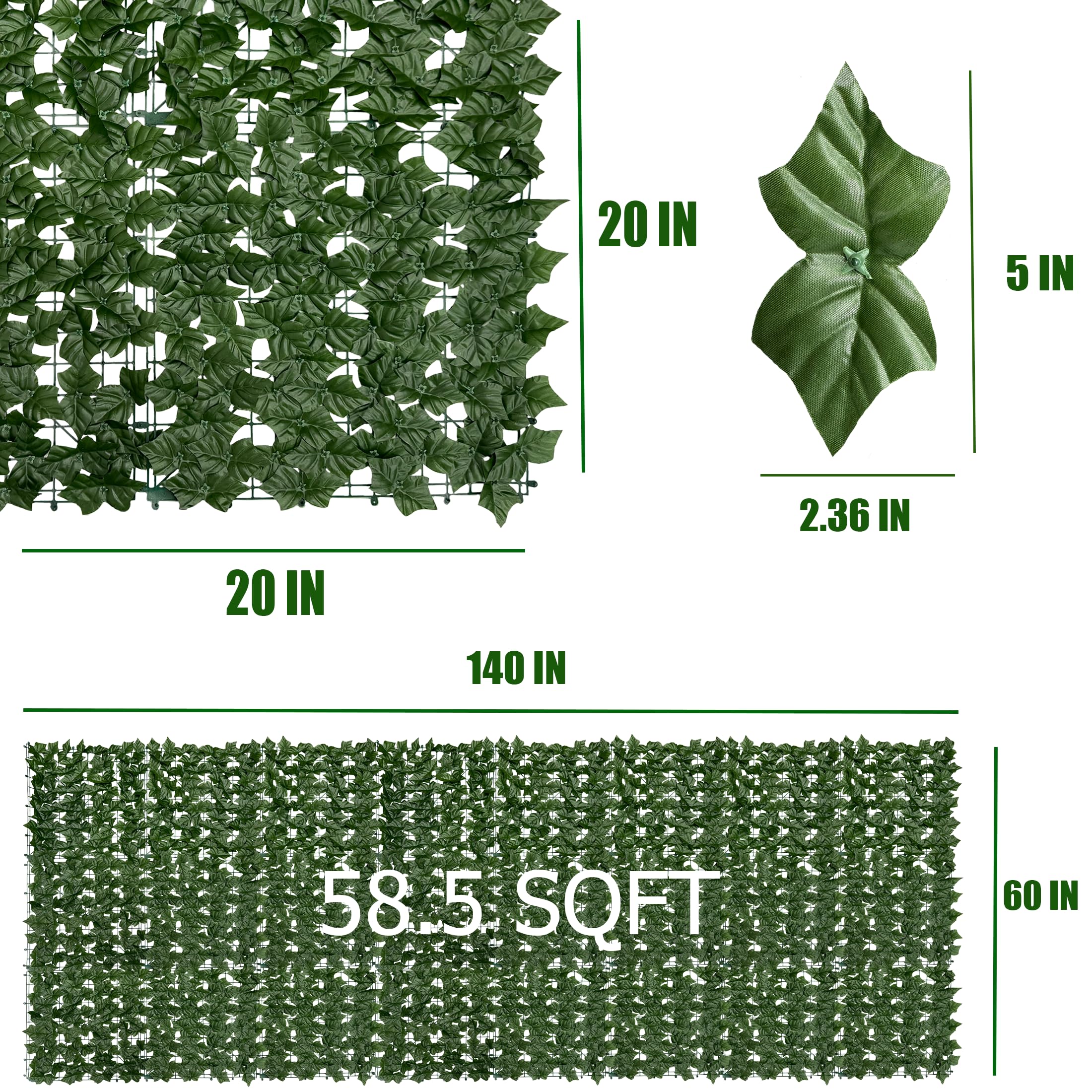 DOPGIB ivy wall panels with interlocking connectors enable easy customization.