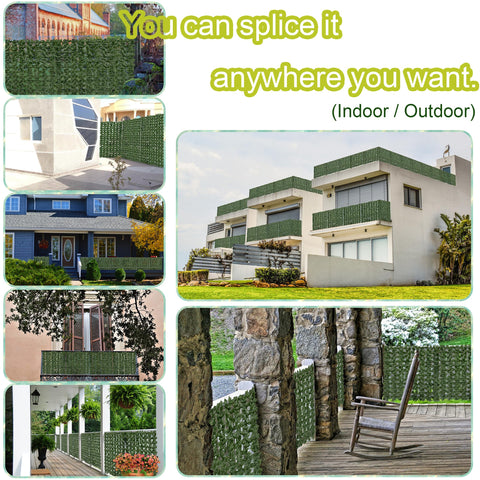 DOPGIB outdoor ivy panel brings lifelike leaves to your yard or patio.