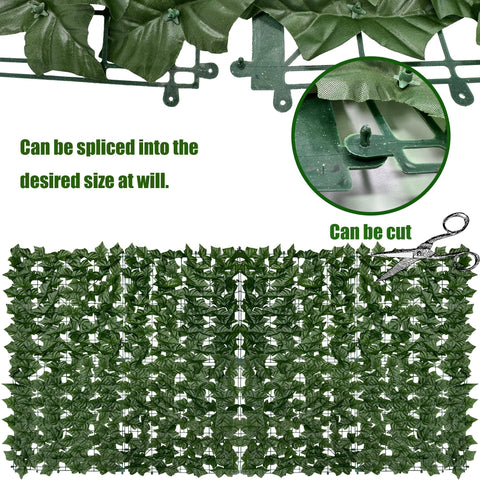 DOPGIB green backdrop panels create air-flow friendly decor for balconies and gardens.