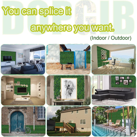 DOPGIB suitable for indoor or outdoor decorative greenery walls.