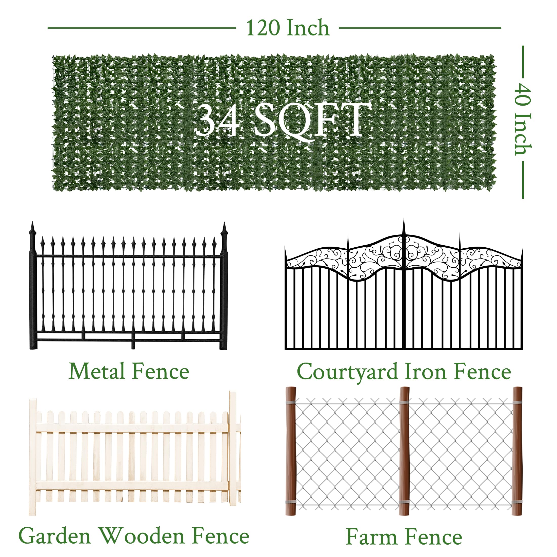 DOPGIB outdoor indoor ivy wall showing adaptable privacy backdrop.