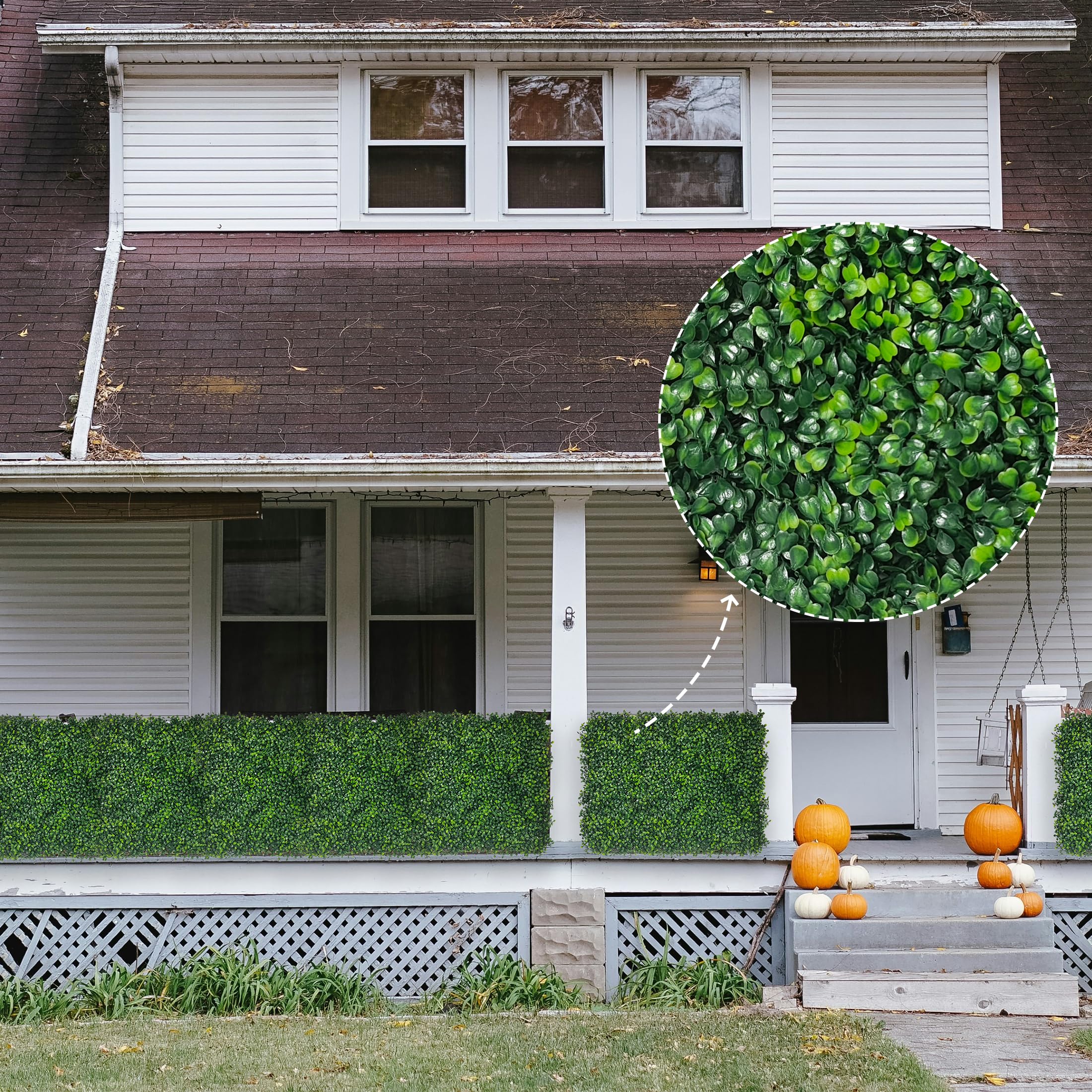 DOPGIB green wall panels ideal for balconies, fences, and privacy backdrops.