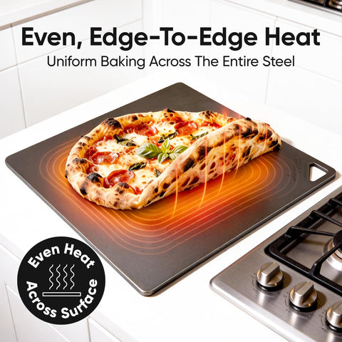 Doppio LIVING enables grill use for crisp flatbreads and seared edges