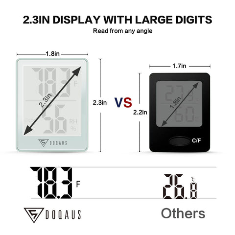 DOQAUS multiple mounting options for flexible placement in any room