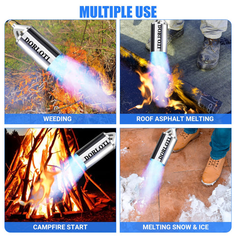 DORLOTI durable refractory steel body with oil-resistant hose.