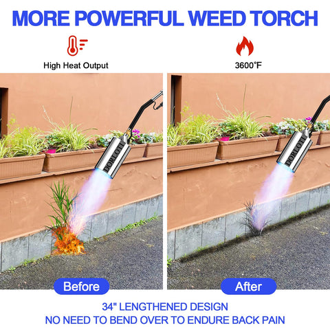 DORLOTI torch in long-configuration for road and roofing tasks.