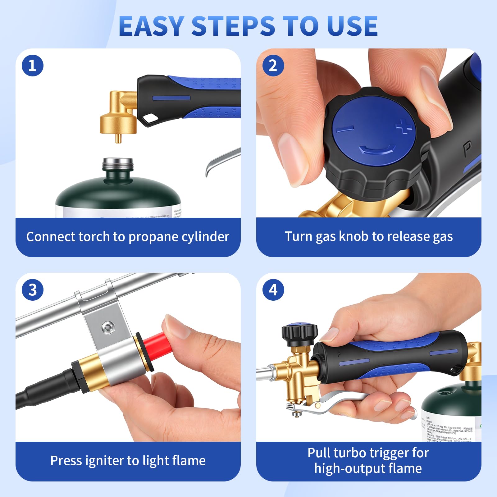 Dorloti torch brass CGA600 connector ensuring reliable cylinder attachment