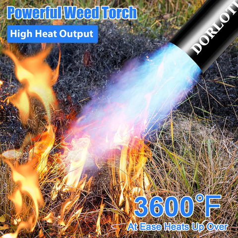 DORLOTI ignition and flame-control feature enables quick starts and precise adjustments.