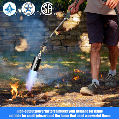 DORLOTI versatile torch for roofing, ice melting, and more outdoor tasks.