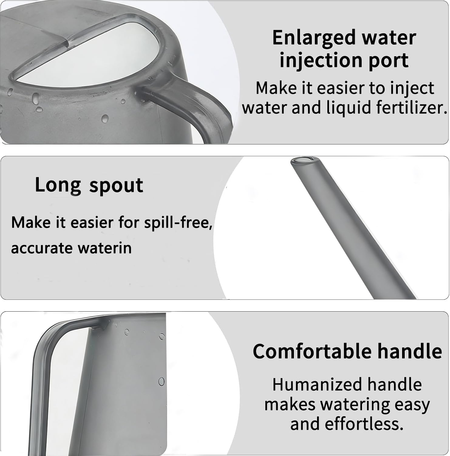 Dorphy durable leak-proof watering can construction