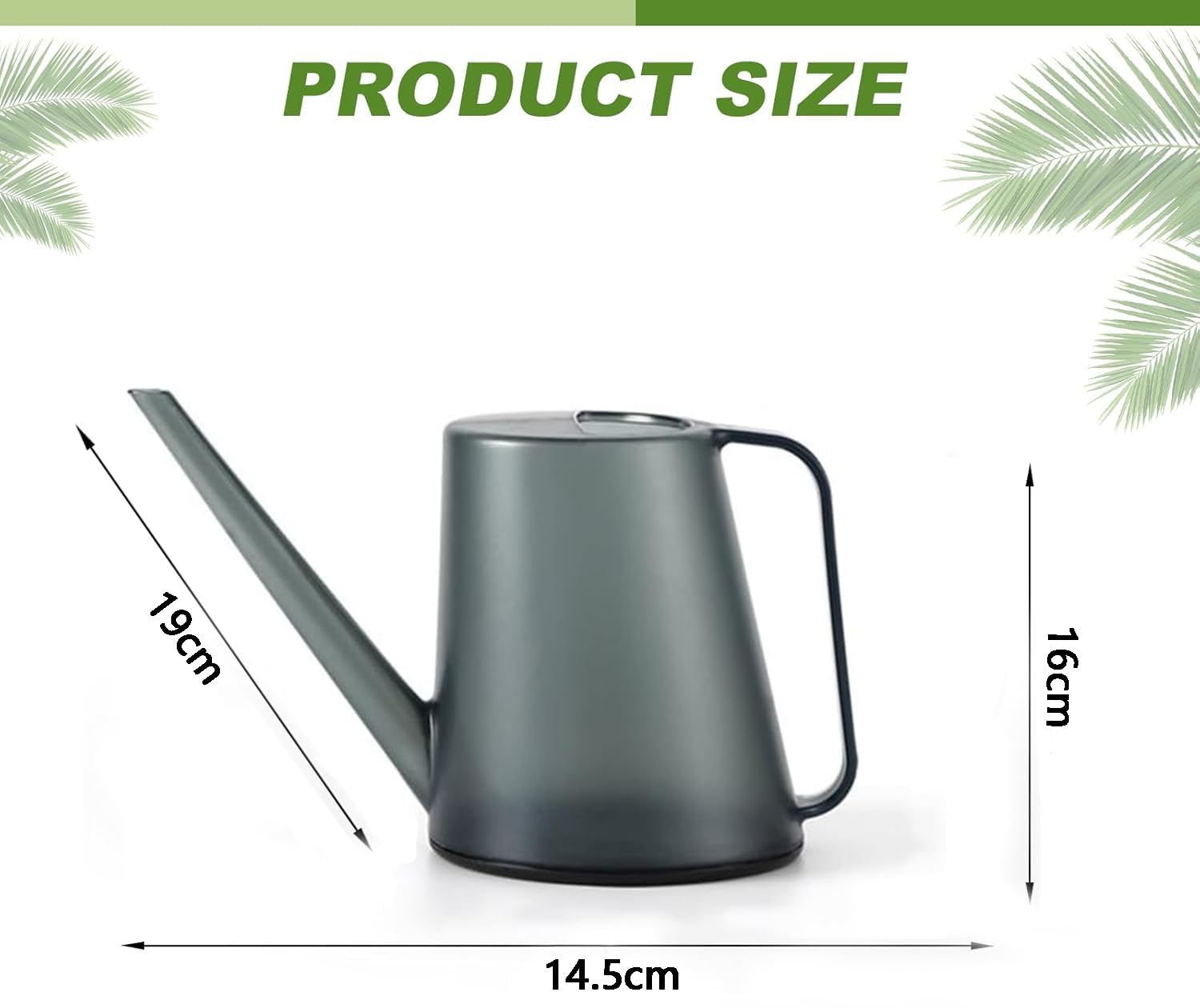 Dorphy ergonomic watering can with easy pouring grip