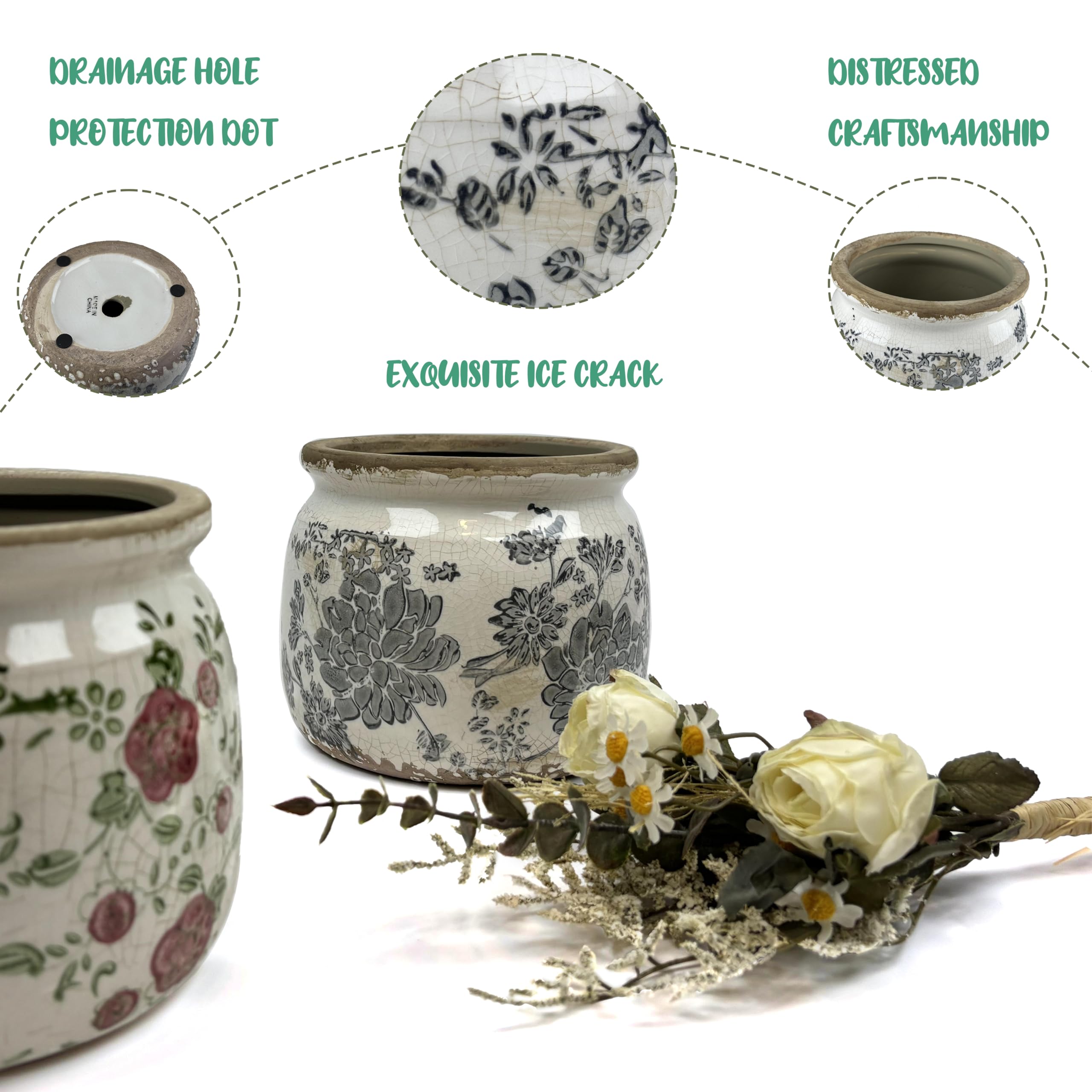 Dosayes Flower Pot makes a thoughtful gift for plant lovers and home decorators.