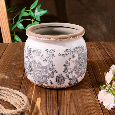 Dosayes Flower Pot indoor-outdoor versatility suits living rooms, patios, and balconies.