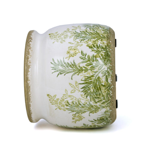 Dosayes French country decor pot enhances rustic interior style