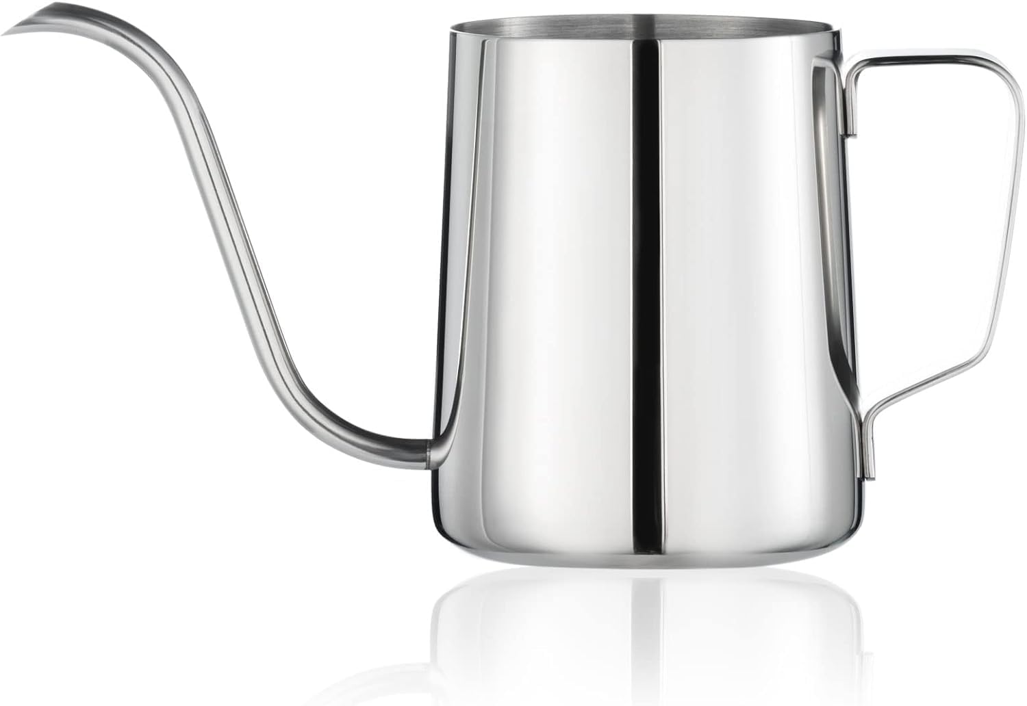 Doseno small watering can in rust-proof 304 stainless steel for indoor use.