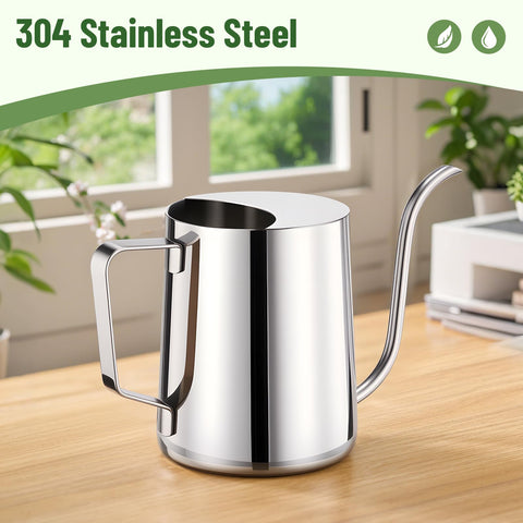 Doseno 600 ml capacity watering can is lightweight and easy to lift.